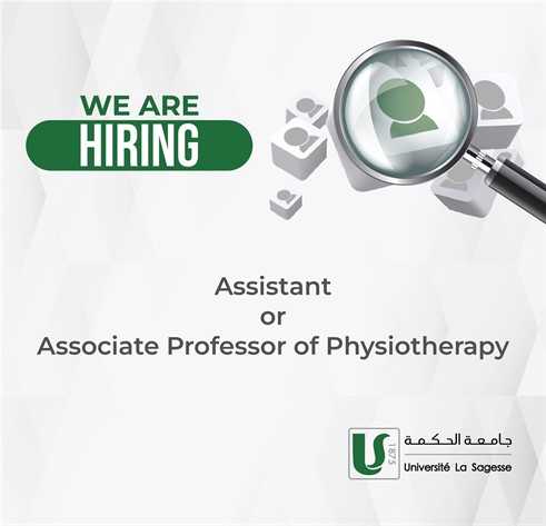 Hiring Assistant or Associate Professor of Physiotherapy